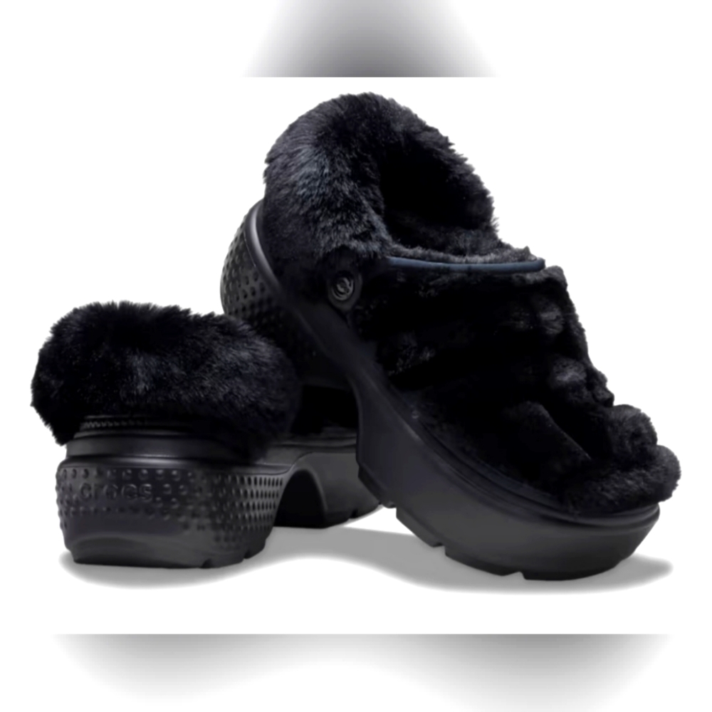 New womens chunky crocs